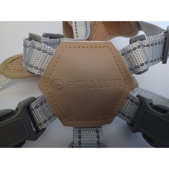 Patas Lague Dog Harness with Leash Set Adjustable Soft Padded Dog Vest -S - Picture 13 of 15